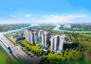 Toàn cảnh cụm đô thị Gladia Heights mặt tiền Võ Chí Công kề Thủ Thiêm